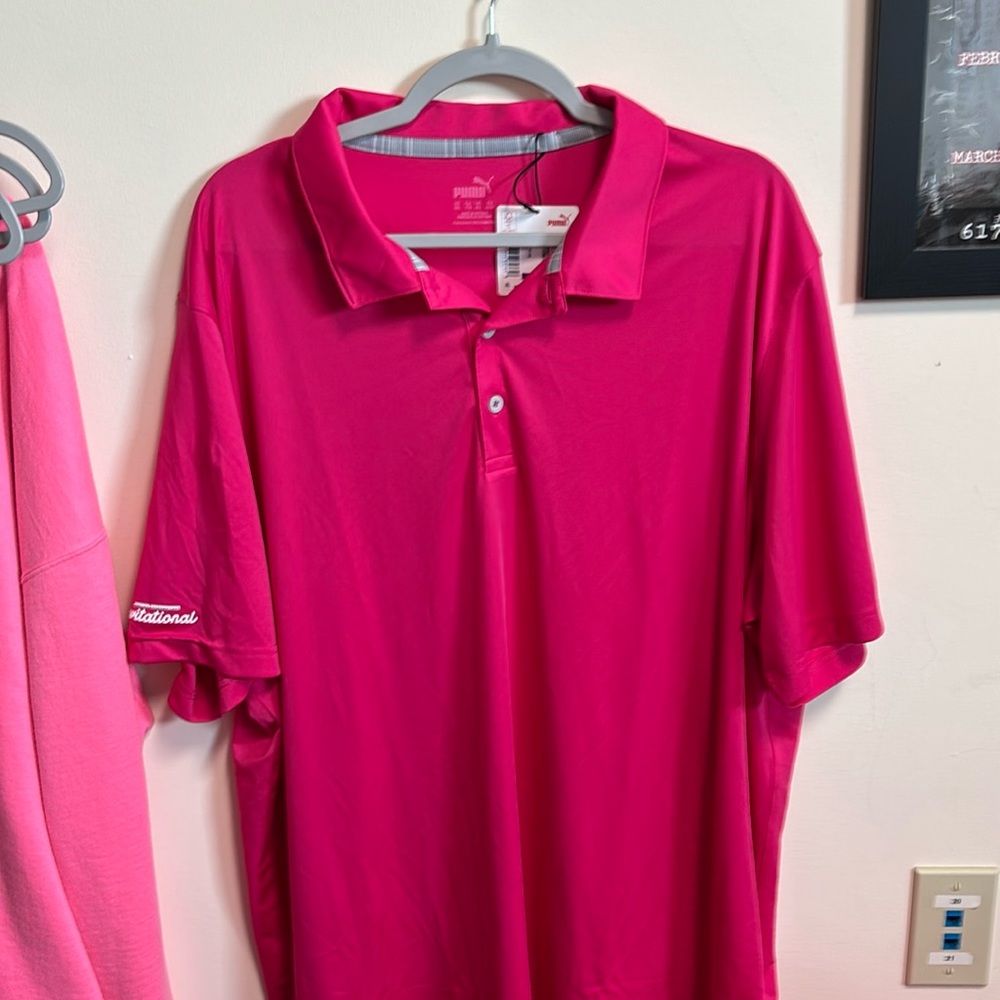 NWT 2XL Puma Gamer Golf Polo.